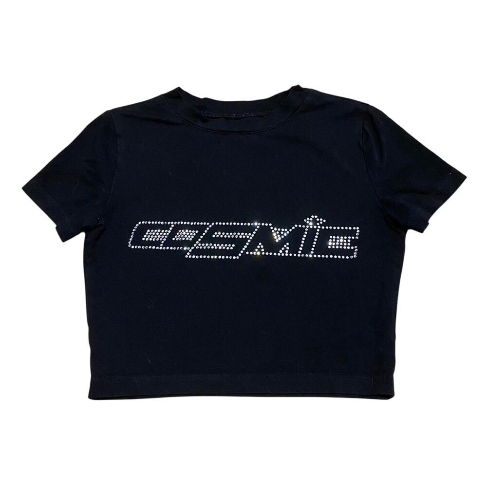 Y2k cosmic baby tee pit